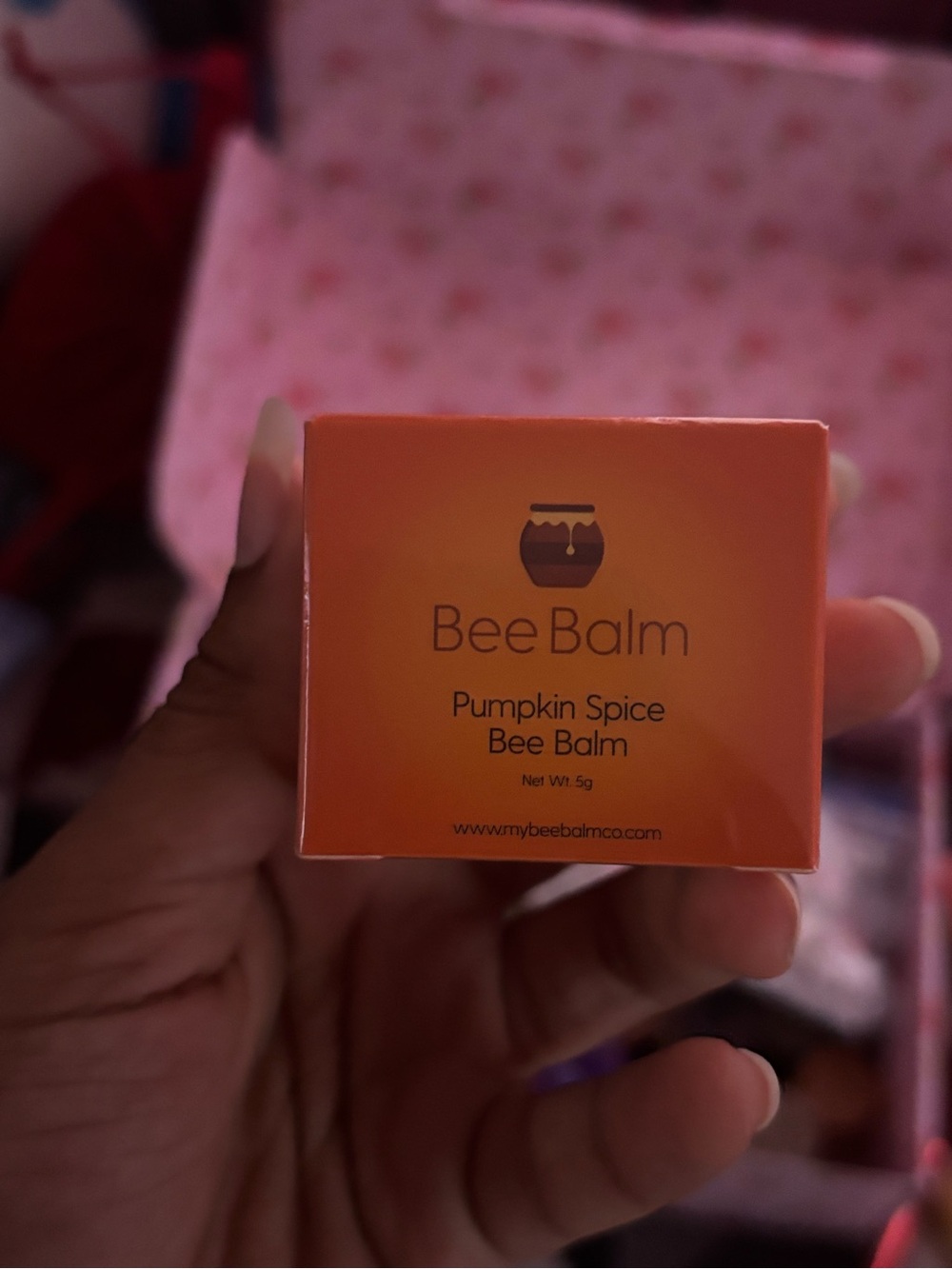 Pumpkin Spice Bee Balm - NIB